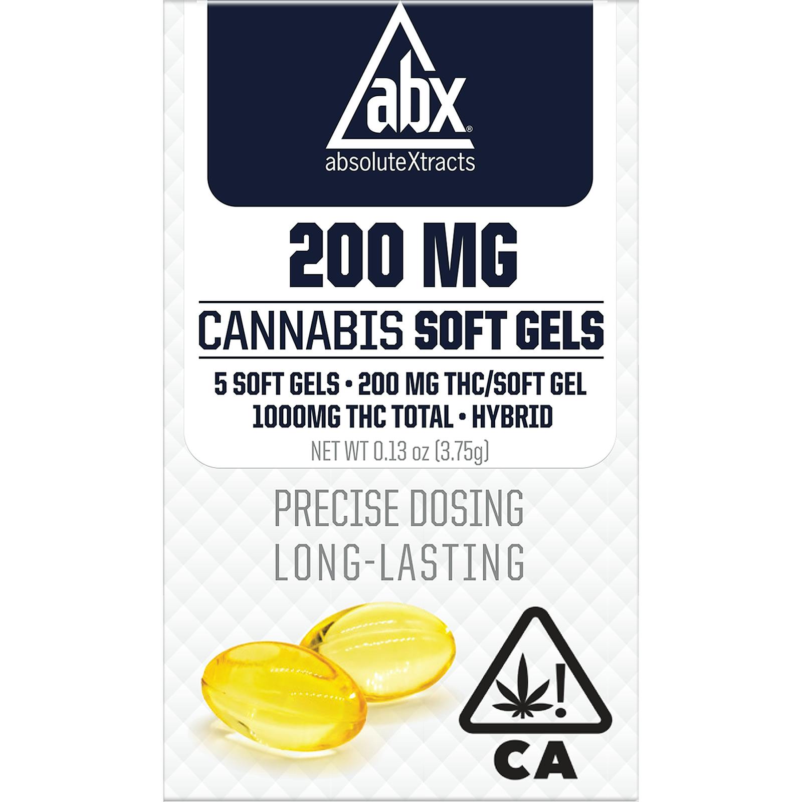 ABX Refresh Soft Gels 200mg 1 capsule